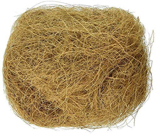 Kokosfasern Nistmaterial Hanffasern für Vögel für Nester Vogelnester Deko Vogelnest Für Käfig Nestbau Für Nager Und Vögel Pflanzen Und Topfpflanzen