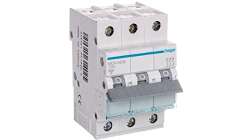 Leitungsschutzschalter 3P C 50A 6kA AC MCN350E Hager Polo 3250614314025