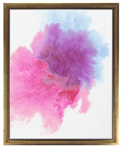 myposterframe Leinwand Canvas 70 x 100 cm Bilderrahmen Schattenfugenrahmen Gold Antik