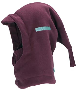 Sterntaler Baby Mädchen Schalmütze Kleinkinder Schalmütze Mütze - Schalmütze Kinder, Schlupfmütze Baby - aus Microfleece - pink, 53