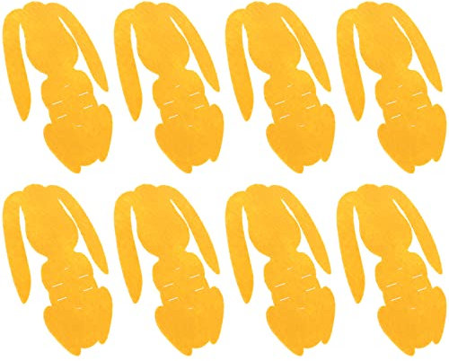 8 Stücke Ostern Besteckhalter Osterhase Bestecktasche Hasen Besteckbeutel Filz Besteckhülle Geschirrhalter Messer Geschirr Tasche Osterdeko für Ostern Party Abendessen Tischdeko Gelb