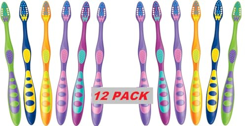 Kids Toothbrush Soft Bristles 1-Count (Pack of 12)