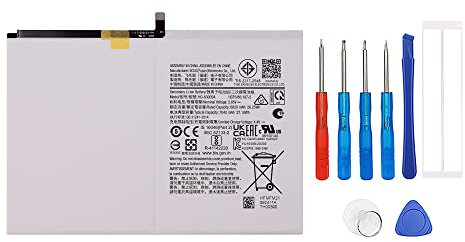 Swark HQ-6300SA Batterie compatible avec Galaxy Tab A8 10.5 SM-X205 SM-X200 avec outils