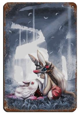 Blechschild mit Aufschrift Made in Abyss, Comic, Vintage-Stil, Metall, Pub, Club, Café, Bar, Zuhause, Wandkunst, Dekoration, Poster, Retro, 20 x 30 cm