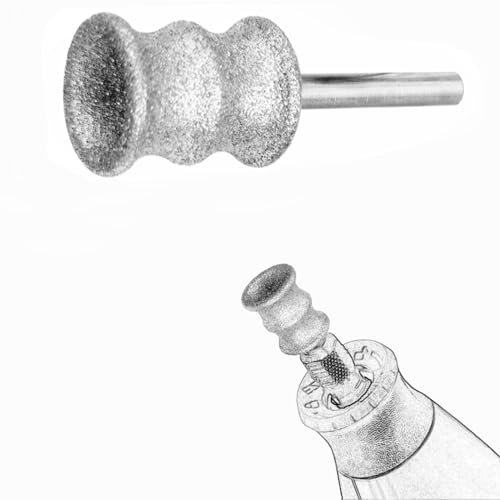 OVATAVO Dog Nail Grinder Bits Attachment for Dremel - 1/8 Nail Grinder Bits for Large Medium Small Dogs Cats Nail Trimming - Fit for Dremel and Most Rotary Household Tools (E