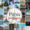 Paris Wallpapers: Parisian Dreams Unfold: 20 Double-Sided Sheets of Real Paris Scrapbook – Capturing Travel, Memories, and Breathtaking Landscapes for Your Walls
