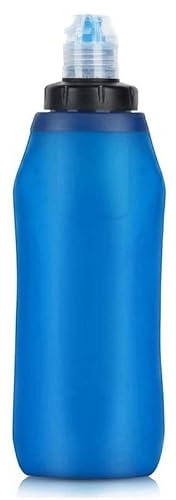 Dawafit 500Ml Water Filter Bottle Water Filter Straw Soft Folding Outdoor Filtered Water Bag for Sport Camping Hiking Cycling