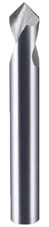 Pangyoo 1–16 mm 90° Fasenfräser, Zentrierbit, CNC-Fräser, Fräser, Hartmetall-Schaftfräser, Aluminium, Stahl, Metall, Fräser(Aluminum,10x75)