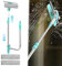 Limpiador de ventana exterior de la ventana exterior limpiador en forma de U Sobrespedia extensible para limpieza de ventanas desmenuzado de vidrio agrandado rotativo de vidrio desde el interior con