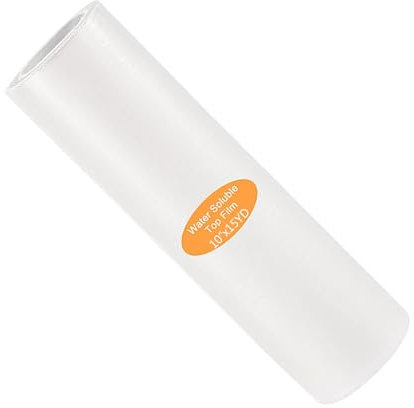 Chenxi Studio Abreißbare Maschinen-Stick-Stabilisator-Rückseite, 15/30/45 m, in variable Größe geschnitten, wasserlösliche Stick-Stabilisatoren