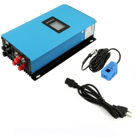 1000W Windturbinen Grid Wechselrichter, 22-65V auf 220V Netzwechselrichter | Windkraftanlage netzgekoppelter Inverter mit Limiter Sensor,SUN-1000GTIL2-WAL,Ausgabe 220/230V für Stromnetz der EU