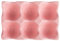 Qusedwey Kitchen Supplies Egg Tray Egg Rack Household Ceramic Tableware Supplies Egg Tray Egg Tray Pink