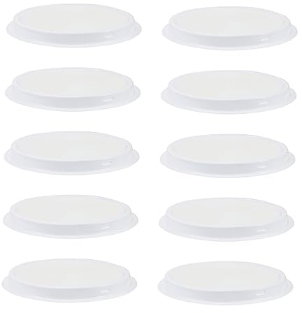 Lurrose 10pcs Boy Girl's Finger Painting Blank Ink Pads Stamp Pads for Boys and Girls Graffiti Ink