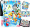 Niaetuto 50 Pages Classeur Carte,900 Cartes Album Porte Cartes,Portable Album de Collection pour Cartes,Imperméable Albums pour Cartes à Collectionner pour Stockage de Cartes