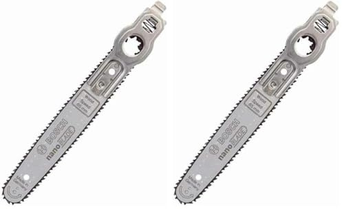 Bosch Lame de scie NanoBlade Bois Speed 65, Gris (Lot de 2)