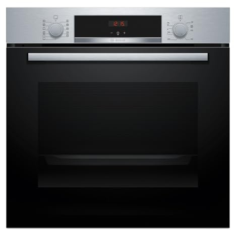 Bosch, Horno, Serie 4, función AirFry, negro/inox, HBA514ES4