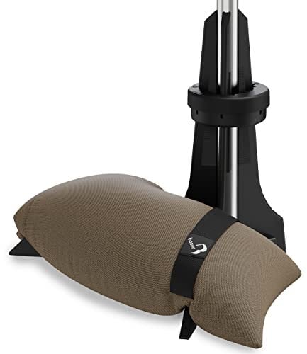 Baser Pied de Parasol pour Balcon 20 kg avec Sacs de Sable à remplir, pour diamètre de Parasol jusqu'à 2,5 m, fabriqué au Danemark à partir de matériaux recyclés