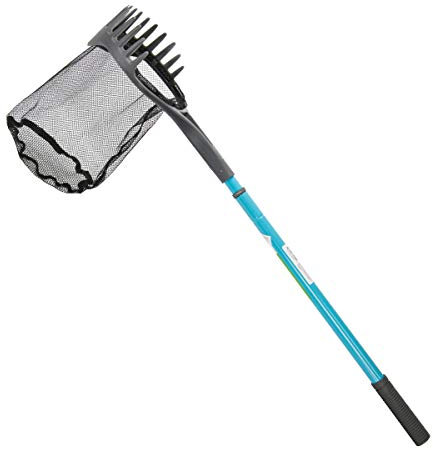 Aquascape Teich Haifischnetz, Skimming, Wartung und Wasser Garten Werkzeug, ausziehbar 152,4 cm | 74004