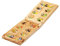 Relaxdays Kalaha Spiel, klappbar, aus Holz, 48 Steine, für 2 Personen, Kinder & Erwachsene, Mancala Brettspiel, natur