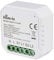Hom-io | Módulo Interruptor Empotrable 10A 2 Canales 2x5A, Interruptor WiFi para Control Remoto de Luces y Dispositivos, Controlable por App o Interruptor, Compatible con Alexa y Google Home
