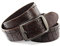 Anthoni Crown Herren Ledergürtel Gürtel, Dunkelbraun, 100