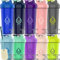 [8 Pack] Shaker Bottles for Protein Mixes | BPA-Free & Dishwasher Safe | 4 Large 28 oz & 4 20 oz small protein shaker bottle | Shaker Cups for protein shakes | Blender Shaker Bottle Pack by Diliqua