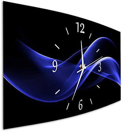 Bilder-Manufaktur BM Funk Quarz Quarzwanduhr Wanduhr Funkwanduhr Funkwanduhren Funkuhr Funkuhren kein Ticken lautlos geräuschlos leise ohne Tickgeräusche groß XXL MF6-9595-1WZ-funk
