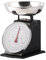 PLINT New 3KG Traditional Weighing Cuisine échelle avec bol en acier inoxydable, rétro Scales Mécanique Vintage, Rétro Food Scales with Large Metal Bowl (Black)