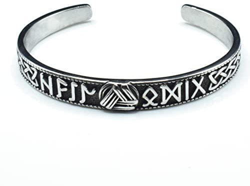 Viking Bracelet Women Nordic Arm Ring Fenrir Bracelet Viking Wristbands Men Viking Stainless Steel Bracelet