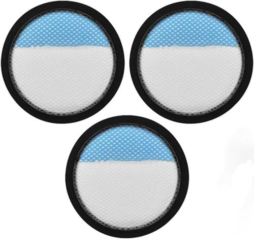 3 waschbare Filter für Ryobi 18 V 1 + schnurlosen Staubsauger PCL720, PBLSV716, PBLSV717 Ersatzteile, vergleichbar mit Teil A32SV720N