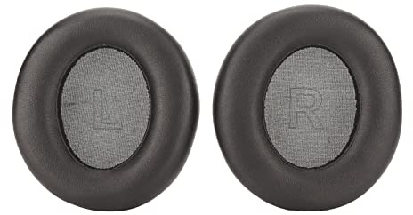 Kopfhörer-Ohrpolster, Protein-Leder, Ersatz-Headset-Kissen, QuickFit für Soundcore Life Q30 Q35 Kopfhörer-Ohrpolster, Ersatzteile für Kissenbezüge