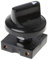 Interruptor giratorio 4 posición Interruptor de perilla de 3 velocidades Interruptor de ventilador B3200-42A 45 grados Gobernador de ventilador girado con perilla para electrodomésticos