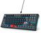 iTastatur 75 Percent Gasket Mounted Mechanical Keyboard Hot Swappable,Wired 87 Key TKL Mechanical Keyboard,RGB Backlit,Custom White Switch NKRO Gaming Keyboard Suitable for Win/Mac (Black)