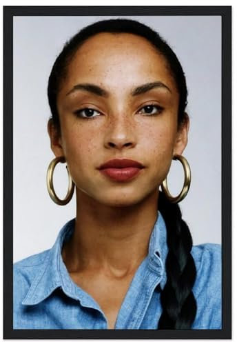 Sade Poster, dekoratives Gemälde, Leinwand, Wandposter für Raumdekoration, ästhetische Sportlandschaft, Büro, Raumdekoration, Geschenk, 20 x 30 cm
