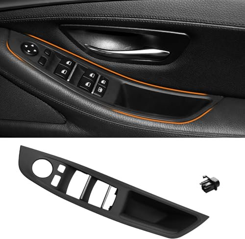 TTCR-II Kompatibel mit Fahrerseite Autotürgriff BMW 5er-Serie F10/F11 rechts Vordertür Armlehne Zuggriff für BMW F10/F11 520 523 525 528 530 535 (2010–2016), Schwarz