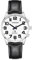 Sprechende Herrenuhr, analoges Ziffernblatt, Zeit-/Datumsanzeige, automatische Zeitkalibrierung, Alarm, stündlicher Glockenschlag, TIMEURE-2309M (Schwarz)