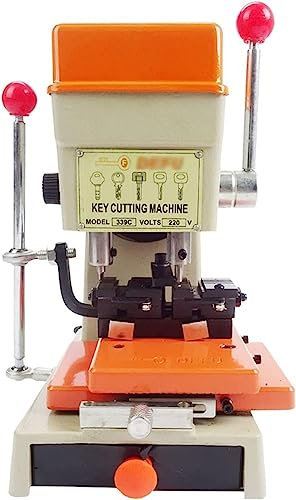 Key Cutting Machine 180W, Locksmith Equipment Universal Key Copy Tool Duplicating Cutting Machine for Door and Car Lock Key, Key Copy Machine