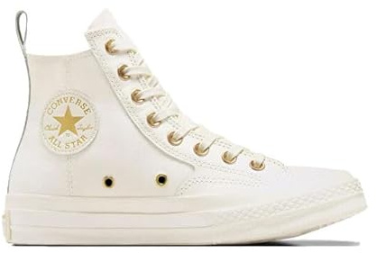 Converse Damen Chuck 70 Hi Freizeitschuhe A08232C Beige, beige, 37,5
