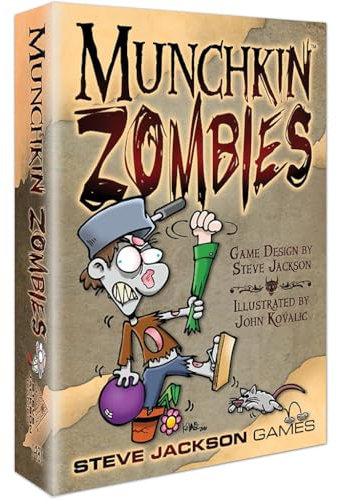 Steve Jackson Games | Munchkin Zombies | Card Game | English