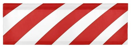 EtherSpher Tende per finestre regolabili a righe oblique rosso-bianche, 137 x 45 cm, mantovana per finestra della cucina sopra il lavandino per soggiorno soggiorno soggiorno