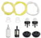 Universal Lawn Mower Fuel Line Kit, 3 Fuel Hose, 4 Primer Bulbs, 2 Fuel Tank Seals, 2 Fuel Filters, Petrol Gas Pipe Set for Strimmer Chainsaw