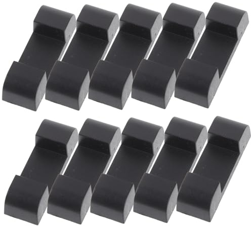 OATIPHO Schmuckständerfüße für Schmuckverkäufer 10 Stück Kunststoff Schwarz | Stabile Stütze, für Armbandrahmen und Schmuckpräsentation, Haus Sowie Messe, Platzsparend