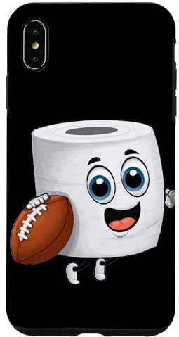 Football Toilet Paper Costume for Sports Lovers Case for iPhone XS Max