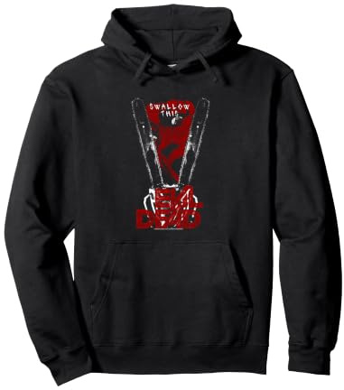 Evil Dead 2013 Horrorfilm-Kettensägen Schlucken Sie Dieses Halloween Pullover Hoodie
