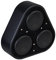 VIBE Audio BlackAir Wheel Well Triple 8 Passives Radiator-Subwoofer-Gehäuse, 20,3 cm, BLACKAIRP8-V6