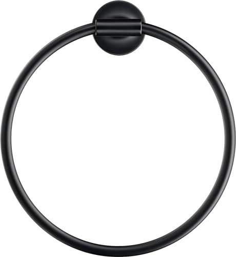 Duravit Handtuchring Starck T, Wandmontage, Schwarz Matt, One Size