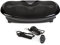 GLOBAL RELAX ZEN SHAPER® PLUS Vibrationsplatte – Schwarz (Modell 2021) – Fitness Oszillierende Vibrationsplattform – MP3-Musik – 3 Übungsbereiche (Walk-Jogging-Running)