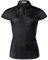 Vincenzo Boretti Chemisier, Slim-fit/Taille cintrée, élastique, col de Chemise, Manches Courtes - Facile à Repasser Noir 38