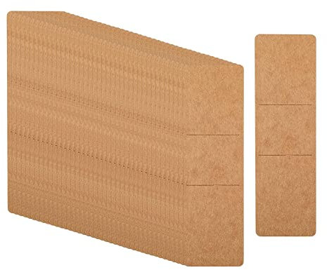 Colcolo Lesezeichenhalter aus Kraftpapier, Lesezeichenhüllen, DIY-Projekte, Kleinzubehör, Geschenkverpackung, Zubehör, Lesebuch, Markierungen, Hüllen für, 70 STÜCKE