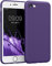 kwmobile Handyhülle kompatibel mit Apple iPhone SE (2022) / iPhone SE (2020) / iPhone 8 / iPhone 7 Hülle - Handy Case aus weichem Silikon in Hyacinth Purple